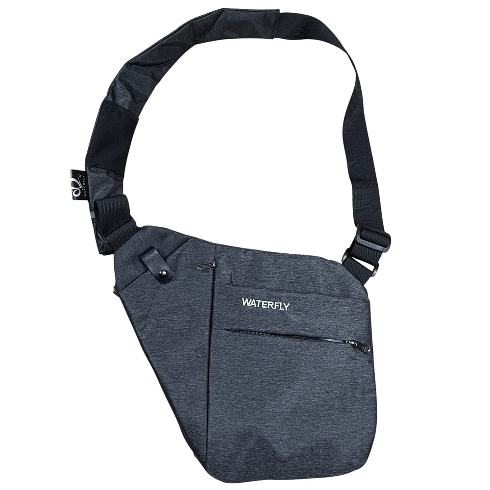 Waterfly Sling Crossbody Chest Bag Slim Anti Theft Over Shoulder Backpack Travel